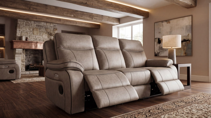 3 Seater Electric Recliner Sofa