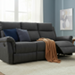 Essentials Two 3 Seater Manual Reclining Sofa