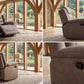 Myla Sand Series | Chair Manual Recliner Sofa