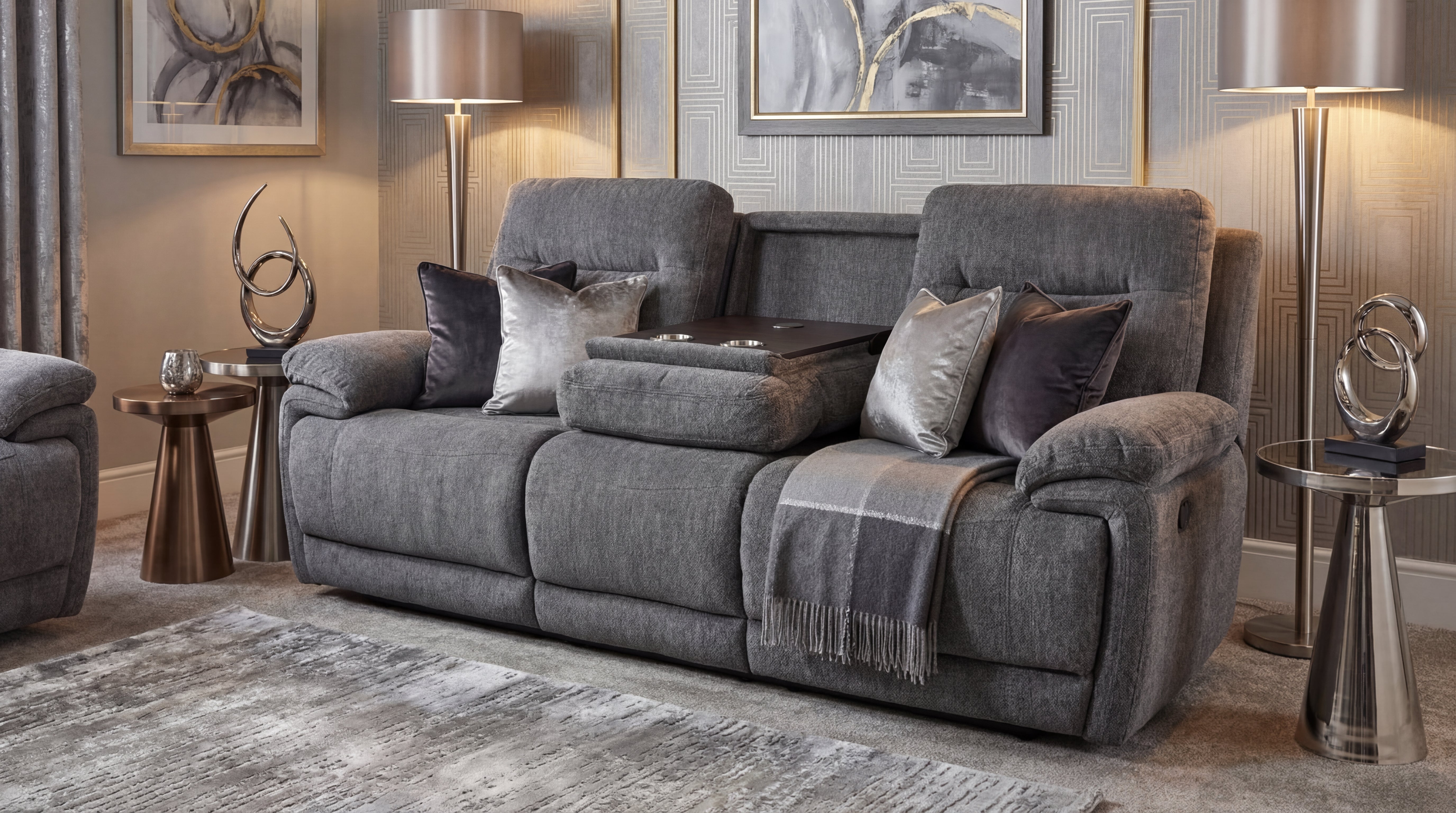 Shelby | 3 Seater Electric Recliner