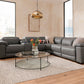 Series Five | Large Corner Electric Recliner Sofa Leather