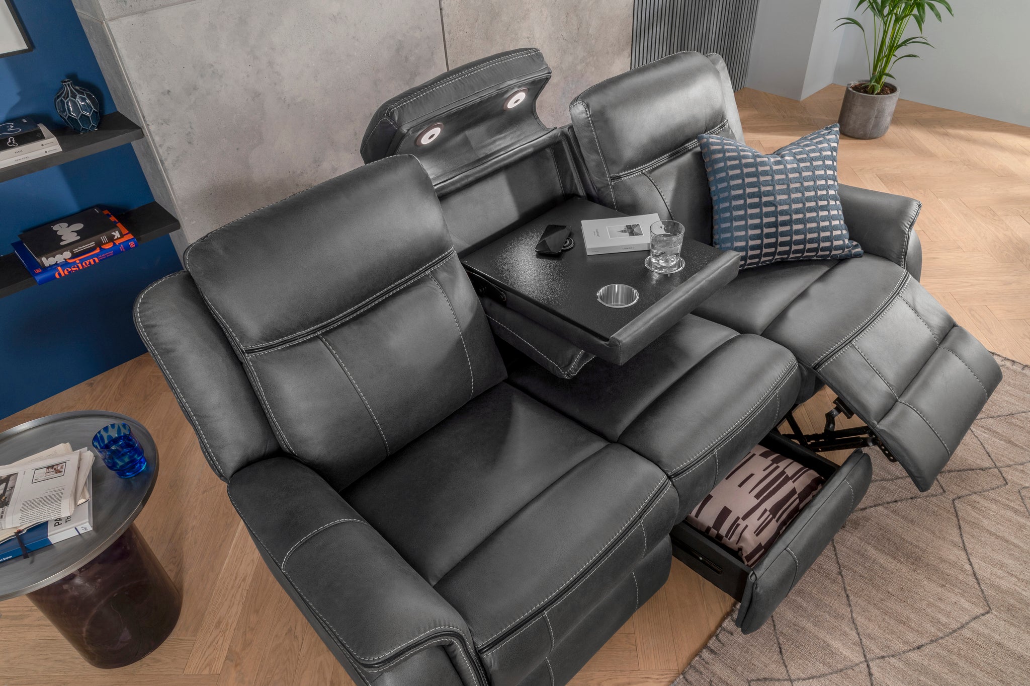 Sofas with Bluetooth Speakers Tech Sofa