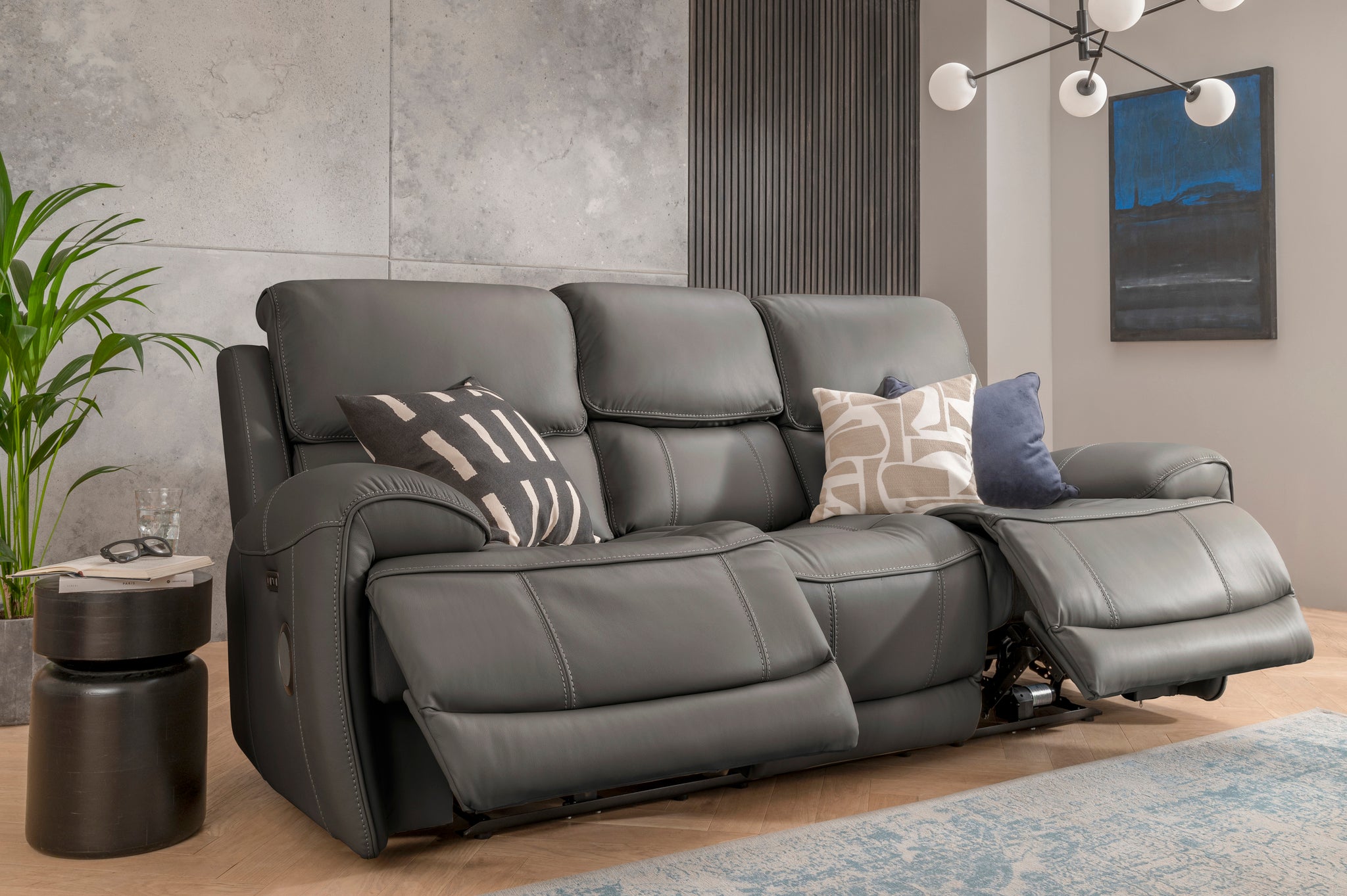 Leather Electric Recliner Sofas | Leather Recliners | Tech Sofa