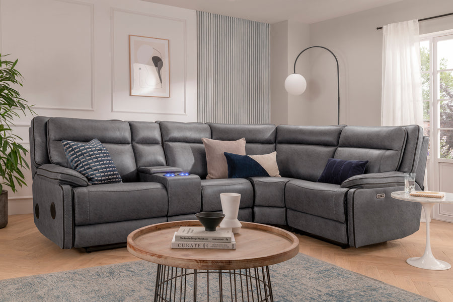Corner Electric Recliner Sofa